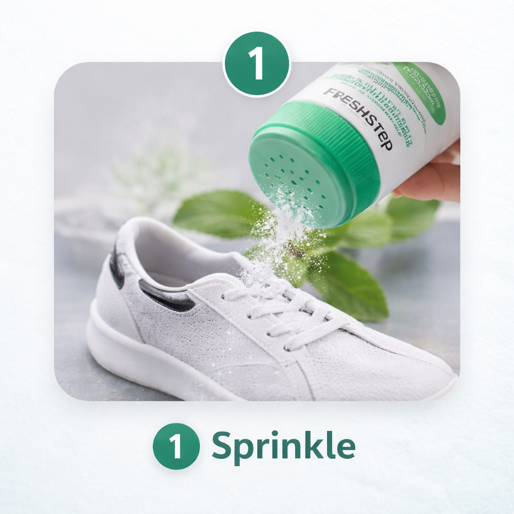 Save More on Bigger Pack 120g ⏐ FreshStep Shoe Odor Removal Powder